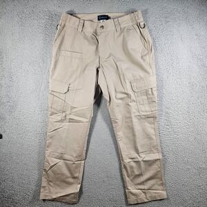 NEW GALLS Tac Force Tactical Pants Women Khaki Size 10 Inseam‎ 30 NWOT